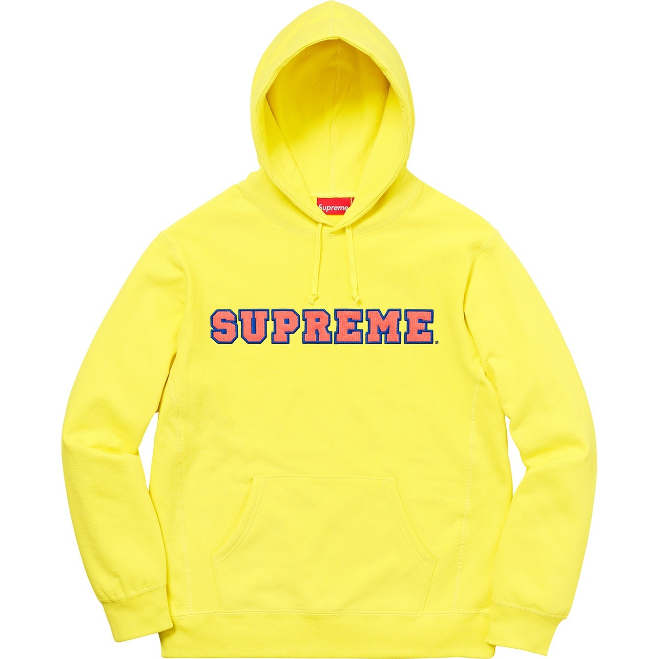 Cord Collegiate Logo Hooded Sweatshirt view 6